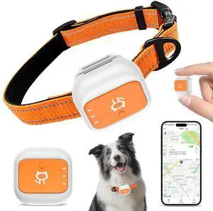 G0lPetTrackingLocator-IP66Waterproof LocatorforCats and Dogs, withContactCharging Ultra-longBattery Life, GPs Anti-loss Device