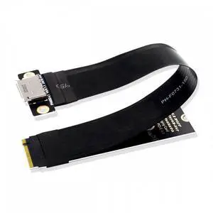 2280 NGFF PCI-E4.0 M.2 M-key to Oculink SFF-8612 SFF-8611 Host Cable 15cm for NVME U.2 SSD eGPU