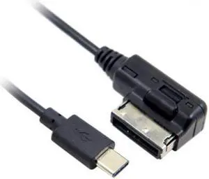 CA-040 Media In AMI MDI USB-C USB 3.1 Type-C Charge Adapter Cable For Car VW AUDI 2014 A4 A6 Q5 Q7