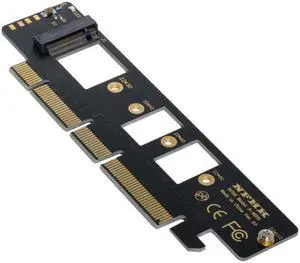 NGFF M.2 M-key NVME AHCI SSD to PCI-E 3.0 16x 4x Adapter for 110mm 80mm SSD SA-021