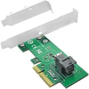SF-024 PCI-E 4X to U.2 U2 Kit SFF-8639 NVME PCIe SSD Adapter for Mainboard SSD 750 p3600 p3700 M.2 SFF-8643