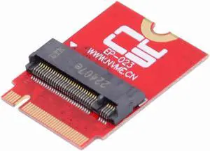 NVME M-Key 22x30mm to 22x80mm NGFF Extension SSD Upgrade Adapter Compatible with ROG Flow X13 Gamings Laptop