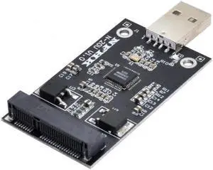U2-008 Mini PCI-E mSATA to USB 2.0 External SSD PCBA Conveter Adapter Pen Driver Card without Case