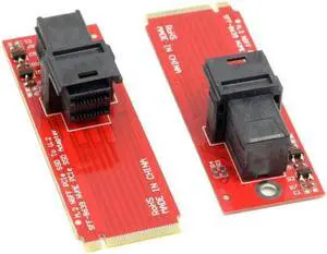 SF-094 U.2 U2 Kit SFF-8639 NVME PCIe SSD Adapter for Mainboard Intel SSD 750 p3600 p3700 M.2 SFF-8643 Mini SAS HD