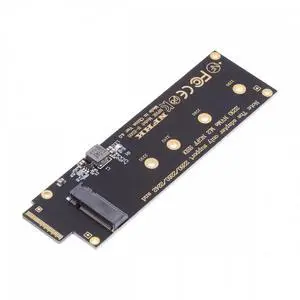 NVMe NGFF M-key 4X to PCI-E Ruler 1U GEN-Z EDSFF Short SSD E1.S Host Carrier Adapter