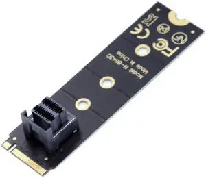 SF-094-BK 22x80mm U.2 Kit SFF-8639 NVME PCIe4.0 SSD Adapter for Mainboard SSD 750 p3600 p3700 M.2 SFF-8643 Mini SAS HD SF-094-BK 22x80mm U.2 Kit SFF-8639 NVME PCIe4.0 SSD Adapter for Mainboard SSD 750 p3600 p3700 M.2 SFF-8643 Mini SAS HD
