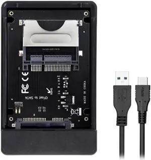 UC-168 CFast to USB-C USB3.0SATA Card Adapter 2.5" Case SSD HDD CFast Card Reader for PC Laptop UC-168 CFast to USB-C USB3.0SATA Card Adapter 2.5" Case SSD HDD CFast Card Reader for PC Laptop