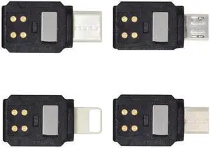 U2-048 4pcs/set Type-CMicro8P Adapter for Osmo Pocket 1 2 Connector Interface Handheld Gimbal Camera Accessories