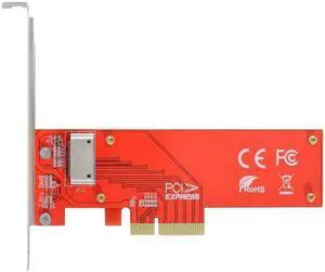 SF-036 PCI-E4.0 4X Host Adapter to NVMe Ruler 1U GEN-Z EDSFF Short SSD E1.S Carrier Adapter