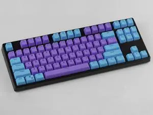 87/104 Keycaps Miami EVA Color Matching OEM Profile PBT Double Shot keycap Set for MX Mechanical Keyboard- Only Keycaps Blue Tenkeyless 87/104 Keycaps Miami EVA Color Matching OEM Profile PBT Double Shot keycap Set for MX Mechanical Keyboard- Only Keycaps Blue Tenkeyless