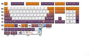 lenalgi's secondary dimension anime high-definition mechanical-themed keyboard accessories and fan-made keycaps lenalgi's secondary dimension anime high-definition mechanical-themed keyboard accessories and fan-made keycaps