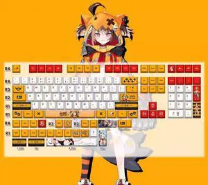 Qiqi Mulin's 2D anime craze has elevated mechanical theme keyboard peripheral fan keycaps