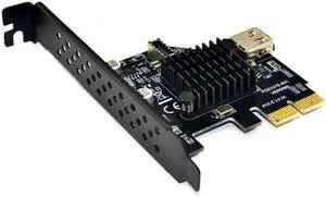 UC-136 USB 3.1 Front Panel SocketUSB 2.0 to PCI-E Express Card Adapter for Motherboard UC-136 USB 3.1 Front Panel SocketUSB 2.0 to PCI-E Express Card Adapter for Motherboard