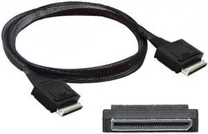 SF-049 OCuLink PCIe PCI-Express SFF-8611 8x 8-Lane to OCuLink SFF-8611 8x SSD Data Active Cable 50cm