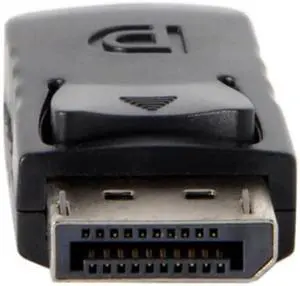 Black DP DisplayPort Male to Mini DP DisplayPort Female Adapter for Displays HDTV Monitor DP-052-BK Black DP DisplayPort Male to Mini DP DisplayPort Female Adapter for Displays HDTV Monitor DP-052-BK