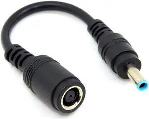 DC 7.4*5.0mm Ultra slim DC Jack to 4.5*3.0mm Plug Cable 20cm For Laptop DC 7.4*5.0mm Ultra slim DC Jack to 4.5*3.0mm Plug Cable 20cm For Laptop