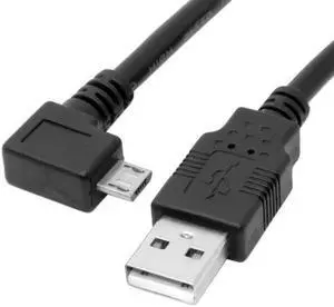 Left angled 90 degree Micro USB Male - USB Data Charge Cable for i9100 9220 9250 Left angled 90 degree Micro USB Male - USB Data Charge Cable for i9100 9220 9250