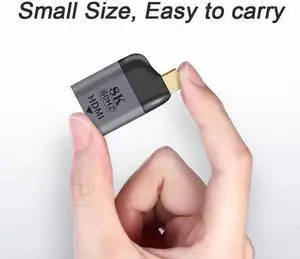 USB4 USB-C Type-C Source to Female HDMI 2.1 Display 8K 60HZ UHD 4K HDMI Male Monitor Adapter