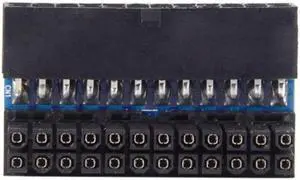 ATX 24Pin Female to 24pin Male 90 Degree Power Adapter Mainboard Motherboard for Desktops PC Supply ATX 24Pin Female to 24pin Male 90 Degree Power Adapter Mainboard Motherboard for Desktops PC Supply