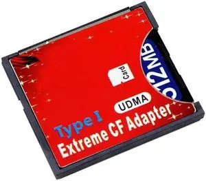 SD SDHC SDXC to High-Speed Extreme Compact Flash CF Type I Adapter For 16/32/64/128 GB