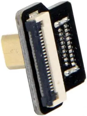 Micro HDMI Type D Male Down Angled 90 Degree for FPV HDTV Multicopter Aerial Photography Micro HDMI Type D Male Down Angled 90 Degree for FPV HDTV Multicopter Aerial Photography