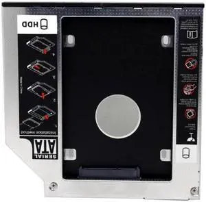 SATA 22pin HDD HD Hard Disk Drive Caddy Case for 9.5mm Universal Laptop CD / DVD-ROM Optical Bay SATA 22pin HDD HD Hard Disk Drive Caddy Case for 9.5mm Universal Laptop CD / DVD-ROM Optical Bay