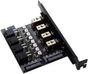 4 Hard Disk Control System Intelligent Control Management System HDD SSD Power Switch with PCI Bracket