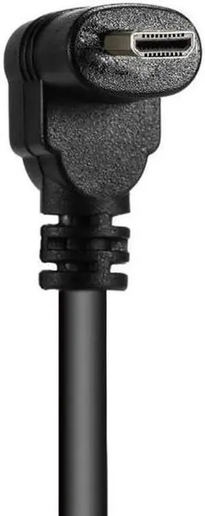 Down Angled 90 Degree Micro HDMI to HDMI Male HDTV Cable for Cell Phone Tablet Camera Down Angled 90 Degree Micro HDMI to HDMI Male HDTV Cable for Cell Phone Tablet Camera