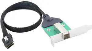 12G Mini SAS HD SFF-8644 Motherboard to SFF-8087 Server Stack-up High-Speed Conversion Cable 12G Mini SAS HD SFF-8644 Motherboard to SFF-8087 Server Stack-up High-Speed Conversion Cable
