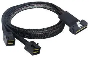 PCIE Slimline LP Low profile SFF-8654 with 2 SFF-8643 connection lines for 81 ports PCIE Slimline LP Low profile SFF-8654 with 2 SFF-8643 connection lines for 81 ports