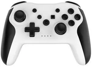 SWITCH wireless Bluetooth controller for PC computer, six-axis motion-sensing vibration, Switch2 controller white SWITCH wireless Bluetooth controller for PC computer, six-axis motion-sensing vibration, Switch2 controller white