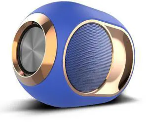 Best-selling X6 Bluetooth speaker, TWS wireless heavy bass card-type Bluetooth audio system blue Best-selling X6 Bluetooth speaker, TWS wireless heavy bass card-type Bluetooth audio system blue