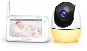 WUSU 4.3-inch night light baby monitor - Infrared night vision - Caregiver device WUSU 4.3-inch night light baby monitor - Infrared night vision - Caregiver device