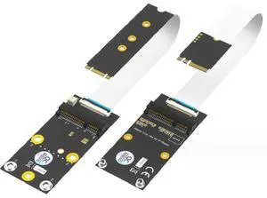 M.2 Key A+E / B+M to Mini PCIe Extension Cable Mini PCIe WiFi Card Adapter Board M.2 Key A+E / B+M to Mini PCIe Extension Cable Mini PCIe WiFi Card Adapter Board