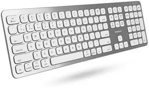 Premium Bluetooth Keyboard for Mac - Compatible Apple Key Board with Numeric Keypad - Multi Device Wireless for MacBook Pro/Air, Mac mini Pro, iMac, Laptop