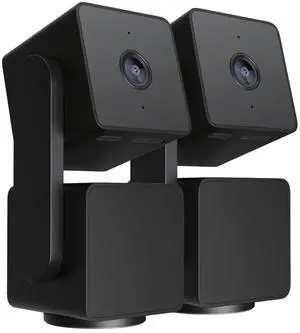 Cam Pan v3 Indoor/Outdoor IP65 1080P 360° Pan/Tilt/Zoom WiFi Smart Home Security Camera, Motion Tracking for Baby/Pet, Color Night Vision, Works with Alexa&Google Assistant, Free Expert Setup