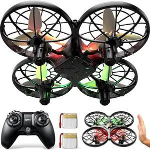 Drone for Kids 8-12 with Automatic Obstacle Avoidance, 20 Mins Flight Time(2 Batteries), One-Key 360°Flips and Altitude Hold, Safe Flying Toys for Boys and Girls