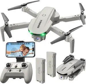Drone With Camera 1080P for Kids And Adults, RC Quadcopter with Altitude Hold, Mini Drone With One Key Start, Waypoint Fly, Headless Mode, 3D Flip, 3 Speeds, Remote Control Drone for Beginners