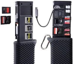 CreateMate USB 3.2 CFexpress A Card Reader 10GBps SD Card Reader for Photographer (CFexpress-A, Black) CreateMate USB 3.2 CFexpress A Card Reader 10GBps SD Card Reader for Photographer (CFexpress-A, Black)