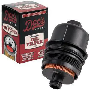 Oil Filter D11880 | Compatible with Jeep Wrangler/Gladiator 3.0L EcoDiesel 2020+, RAM 1500 3.0L EcoDiesel 2020+ | Replaces 68507598AA, 68498720AA