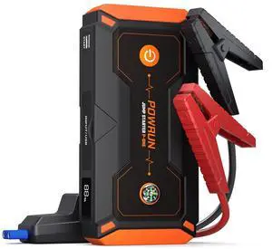 P-ONE Jump Starter, 2000A Portable Jump Box - Car Jump Starter Battery Pack for up to 8.0L Gas and 6.5L Diesel Engines, 12V Battery Jump Starter with Carry Case (Orange) P-ONE Jump Starter, 2000A Portable Jump Box - Car Jump Starter Battery Pack for up to 8.0L Gas and 6.5L Diesel Engines, 12V Battery Jump Starter with Carry Case (Orange)