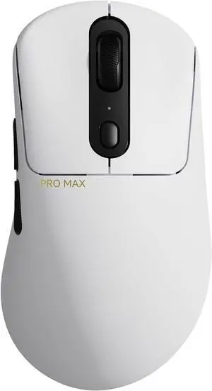 VT3PRO MAX Wireless Gaming Mouse, 59g Superlight, 8KHz Polling, PAW 3950 Ultimate Optical Sensor, 30K Independent X/Y DPI, 1+8 Programmable Buttons, 200H Battery Life, Classic Shape, PC, White