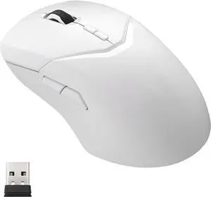 VT9Pro Wireless Gaming Mouse - Esports Grade Performance Gaming Mice, PAW 3398 Sensor, 26000 DPI, 1ms Response Time, 68g Lightweight, 10 Programmable Buttons, Long Battery Life, White