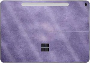 Glossy Glitter Tablet Skin Compatible - Purple Airbrush - Premium 3M Vinyl Protective Wrap Decal Cover - Easy to Apply