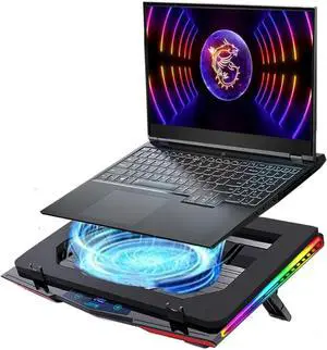 Cooling Pad Gaming Laptop, with Ultra Powerful Booster Turbo Cooling Fan Can Fast Cooling