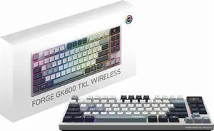 Mechanical Linear SWITCHES - Dye-Sublimated PBT Keycaps, Anti-Slip Base, USB 2.0, Bluetooth, 2.4 GHz