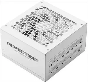Power Supply ATX 3.1& PCIe 5.1 Ready, 12VHPWR Cable Included,80 Plus Gold Gaming PSU, Compact 150mm Size(White)