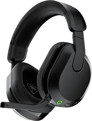 Wireless Multiplatform Amplified Gaming Headset  Bluetooth, 80-Hr Battery, Noise-Cancelling Flip-to-Mute MicBlack