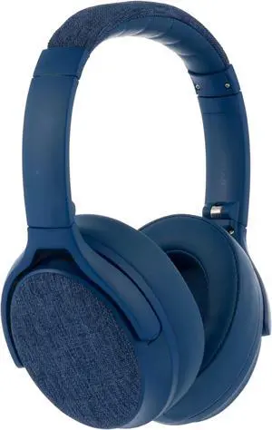 Active Noise Cancelling Bluetooth Headphones with Built-in Microphone | Blue