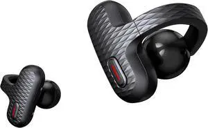 Bluetooth Headphones, Open Ear Wireless Earbuds with Easy Touch, IPX4 Water Resistant & Sweatproof, AI Noise Reduction